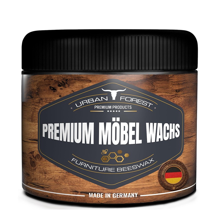 URBAN FOREST Premium Möbel Wachs mit Bienenwachs, Dose