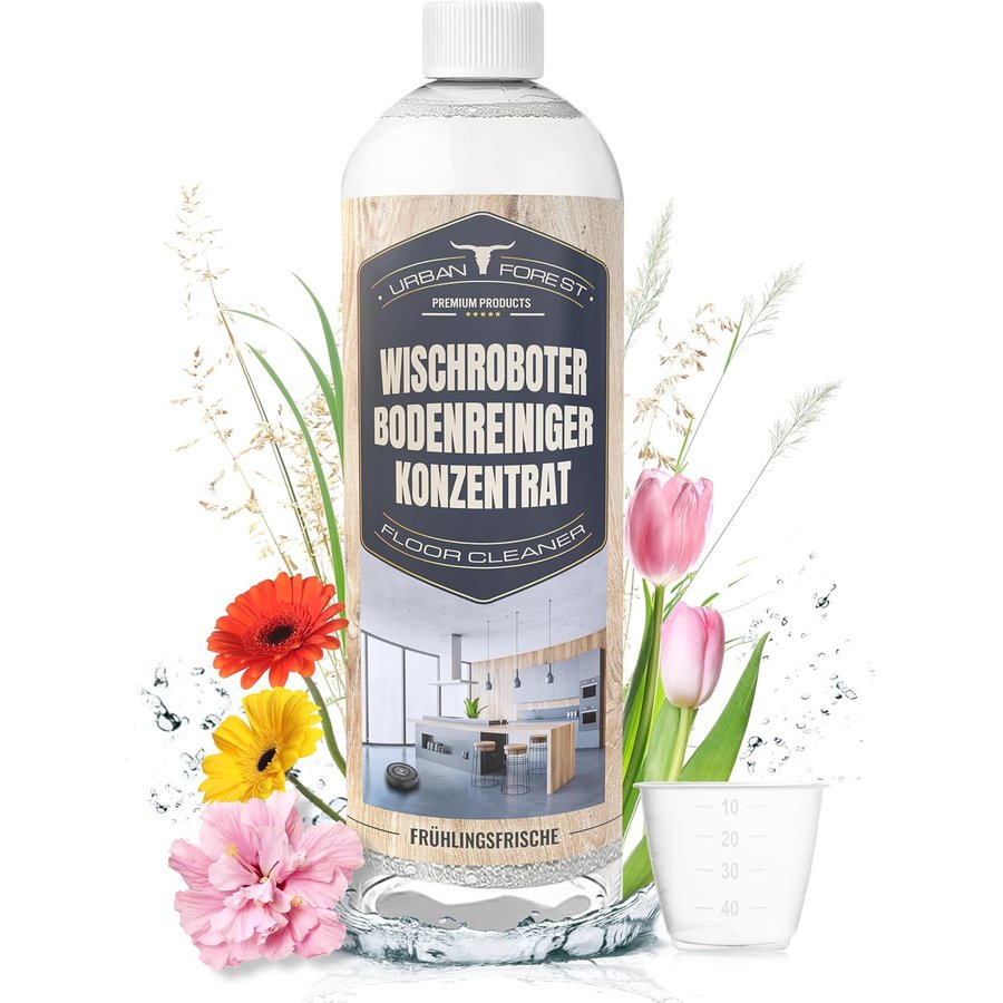 URBAN FOREST Wischroboter Bodenreiniger Konzentrat, Duft Frühlingsfrische